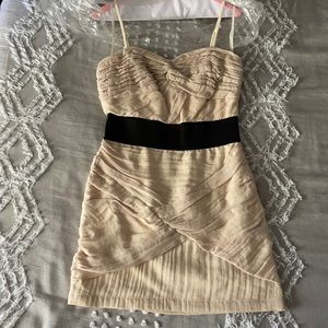 Blush linen Miss Me Couture dress